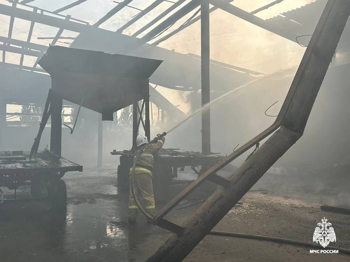 Пожар удалось ликвидировать в 19:20