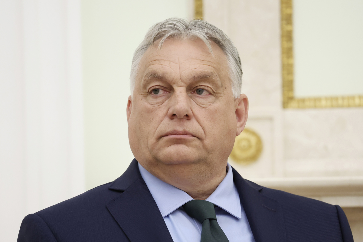    Премьер-министр Венгрии Виктор Орбан  Valeriy Sharifulin, Sputnik, Kremlin Pool Photo via AP