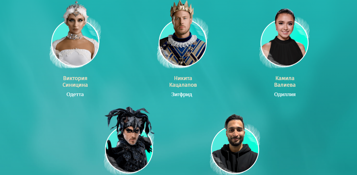 Главные звезды шоу "Лебелиное озеро", 1-9 ноября 2025