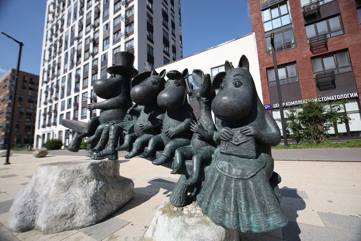 Муми-семейство целиком @Елена Купцова