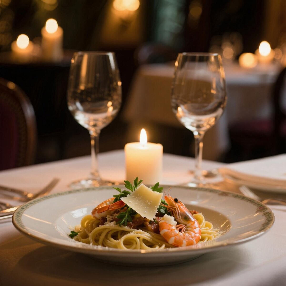 Выключи свет. Я приготовил кое-что