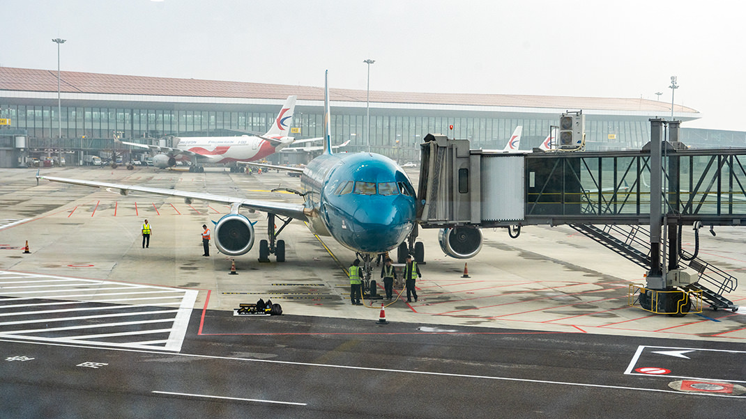 В аэропорту Дасин