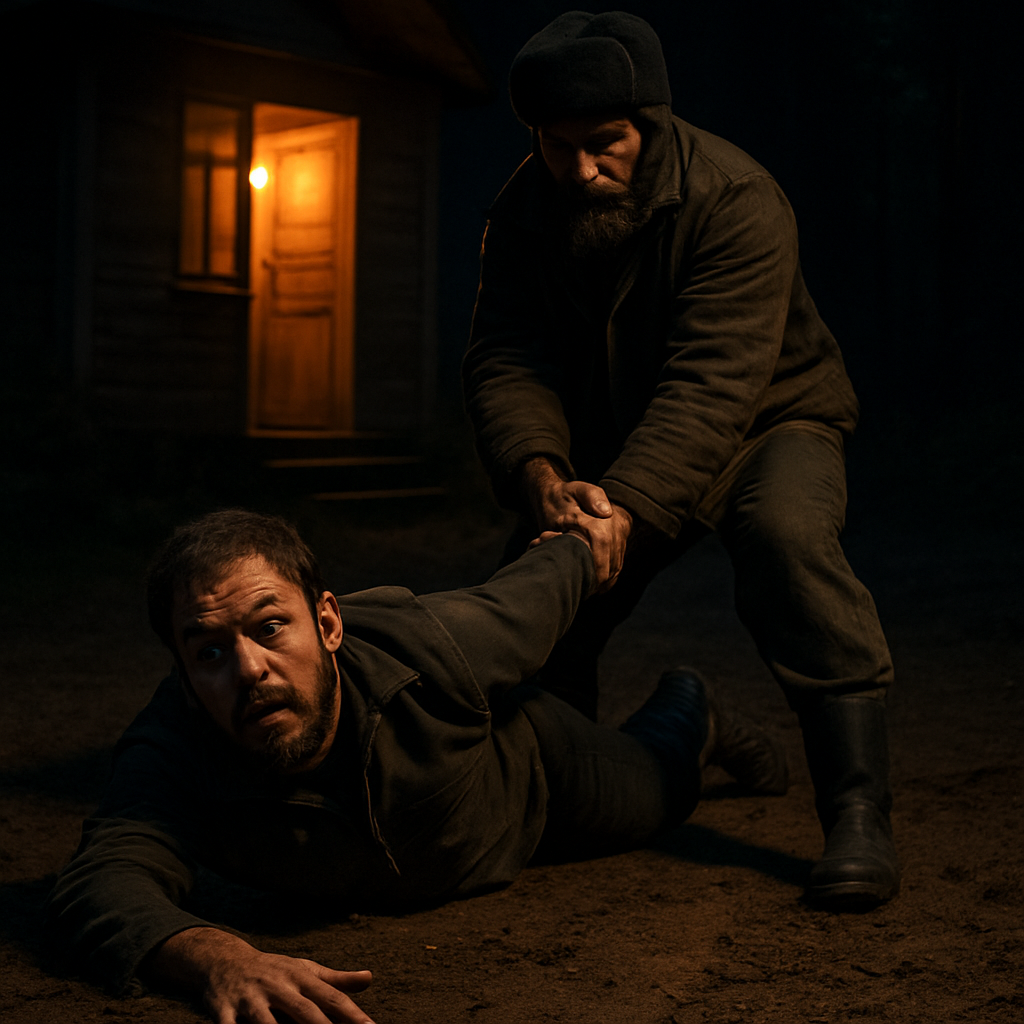 Машина сломалась в глухом лесу, и мне предложили помощь. Я думал, мне повезло. Но в гостеприимном доме на хуторе я был не гостем, а товаром, который нужно правильно разделать и доставить заказчику.