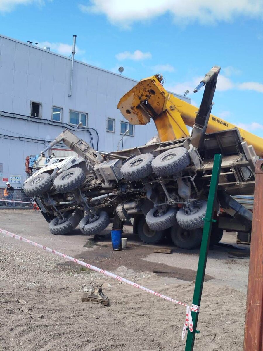 Падение крана - это не случайность, а результат ошибок