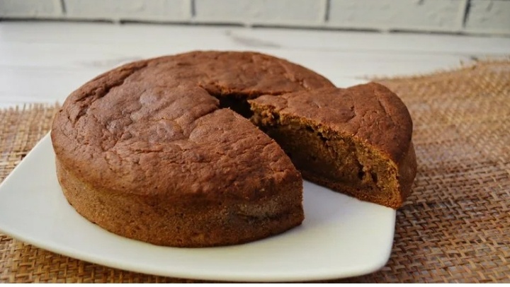 Вот примерно такой пирог у меня получился. Фото из интернета.