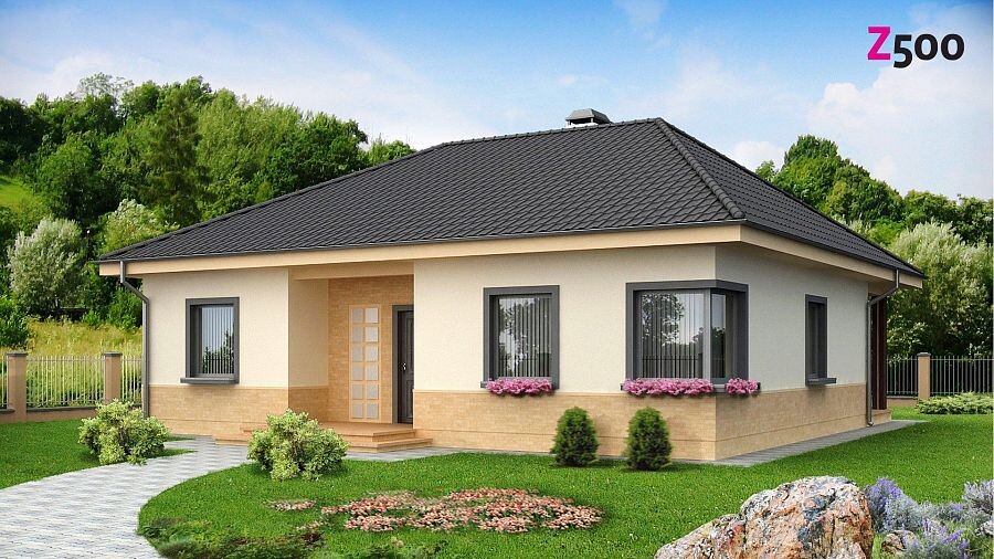 Современный минимализм
Площадь: 120 м², стоимость: от 3,2 млн ₽