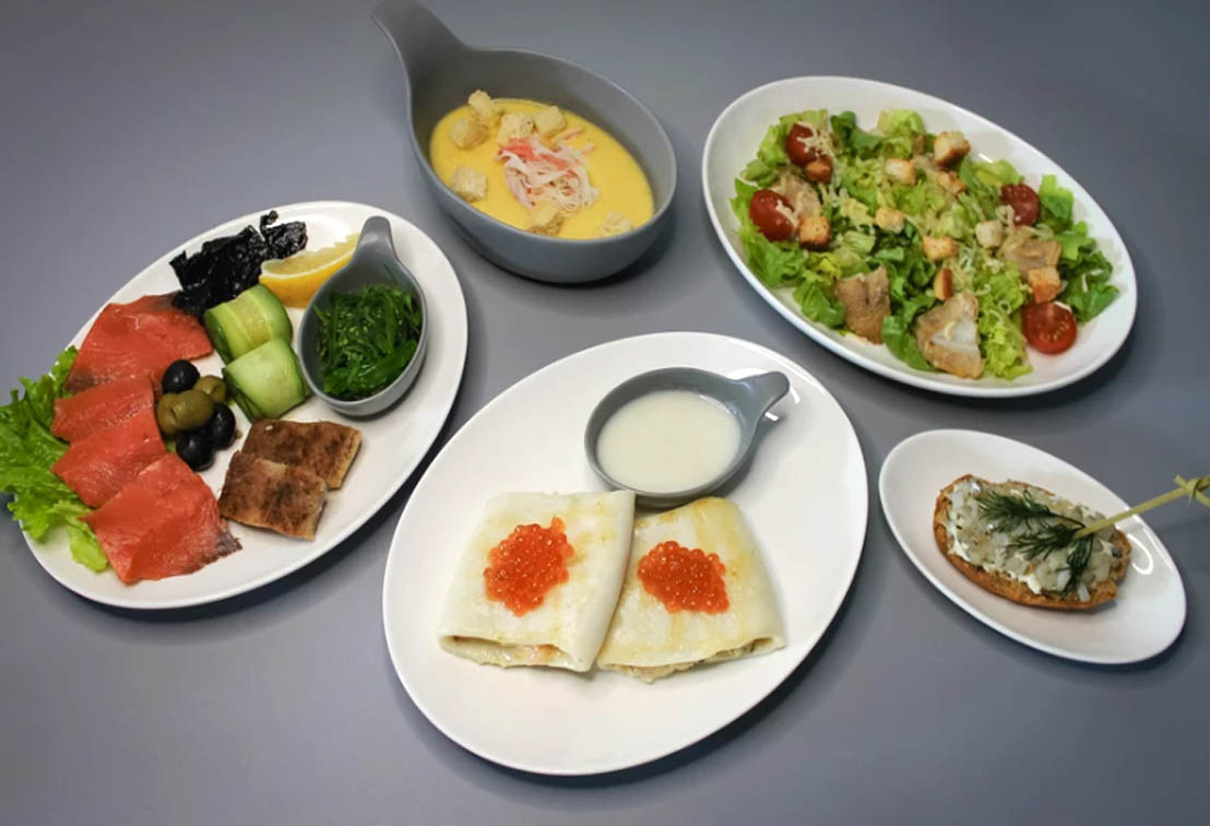 Дальневосточные сеты. Фото: пресс-служба «Аэрофлот».