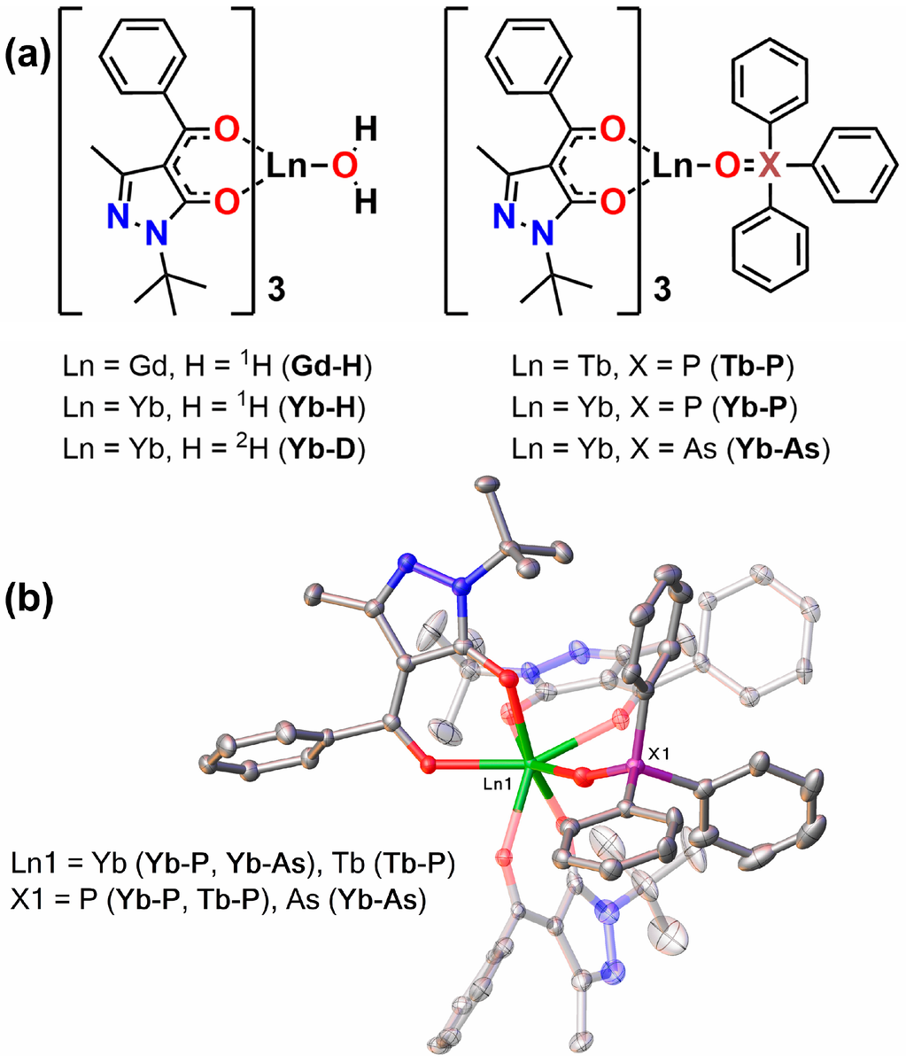 Химическая (a) и молекулярная (b) структура полученных комплексов. Источник: Polikovskiy et al. / International Journal of Molecular Sciences, 2025