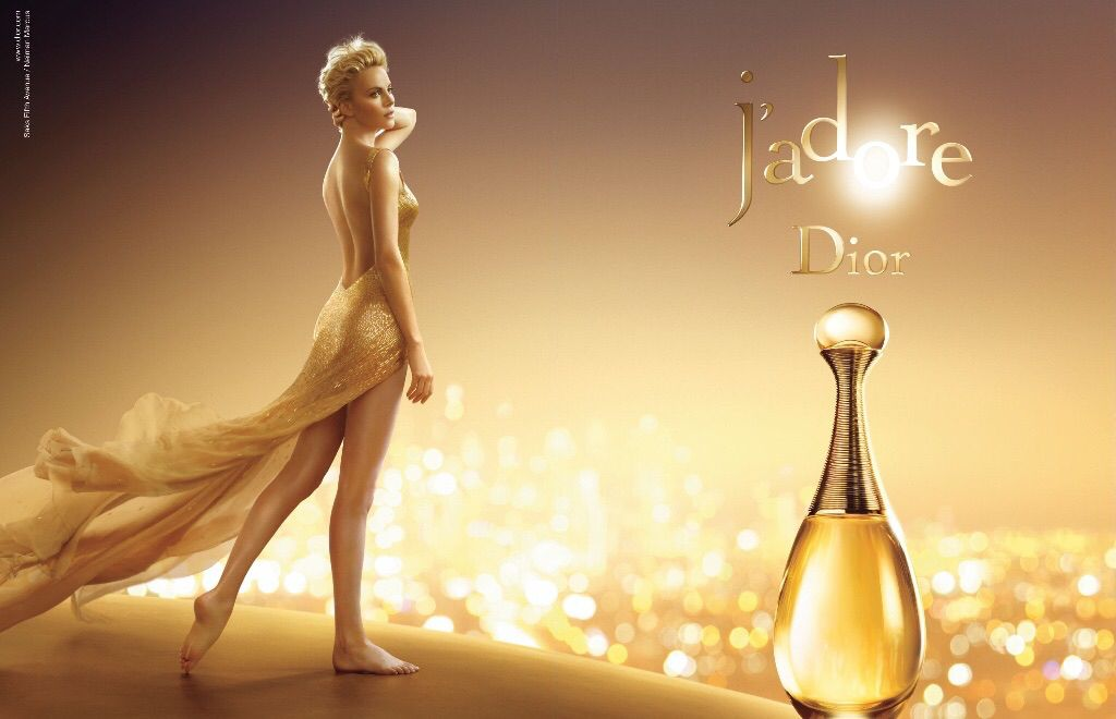 Шарлиз Терон J'adore Dior