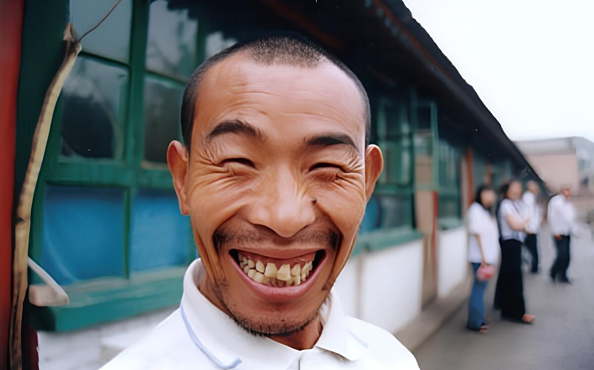 Нет, это не продавец спортзала - у меня нет его фотографии. Но почему бы не допустить, что он выглядит примерно так? Фото с сайта https://www.meme-arsenal.com/