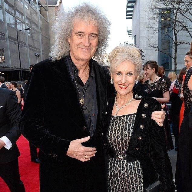 Брайан Мэй и Анита Добсон