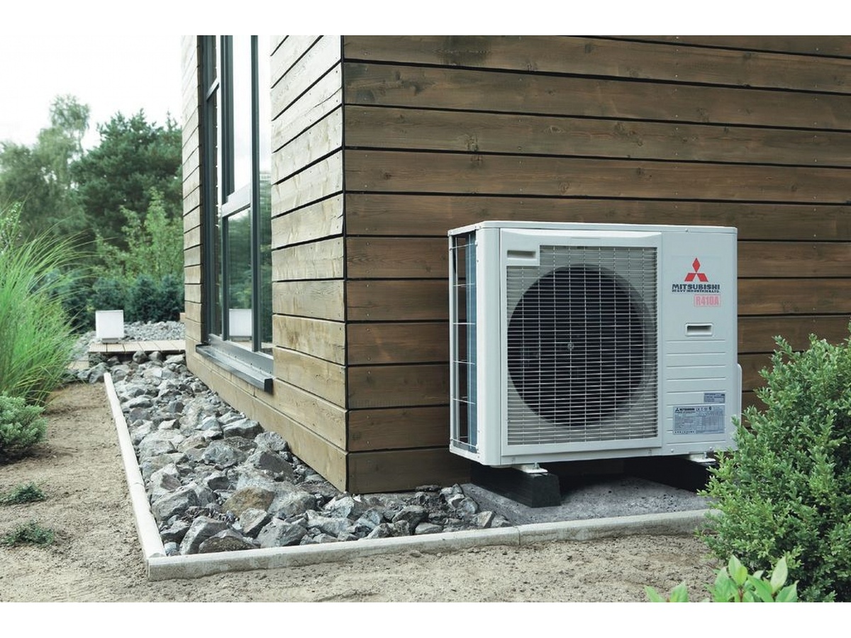 Смонтированный тепловой насос