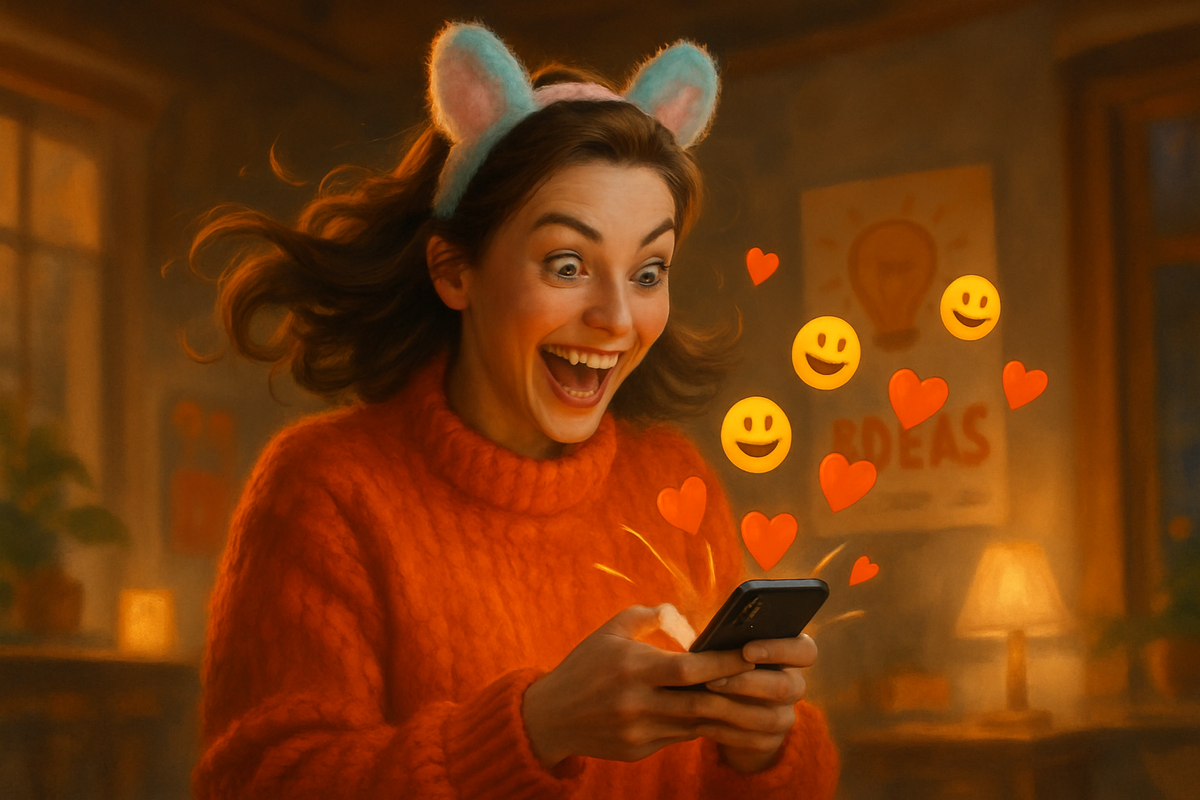 У неё идей больше, чем у Pinterest, и каждая — срочно в чат