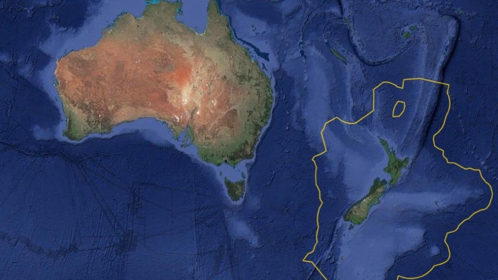 Континент Зеландия. Источник: https://clck.ru/3NaCB6