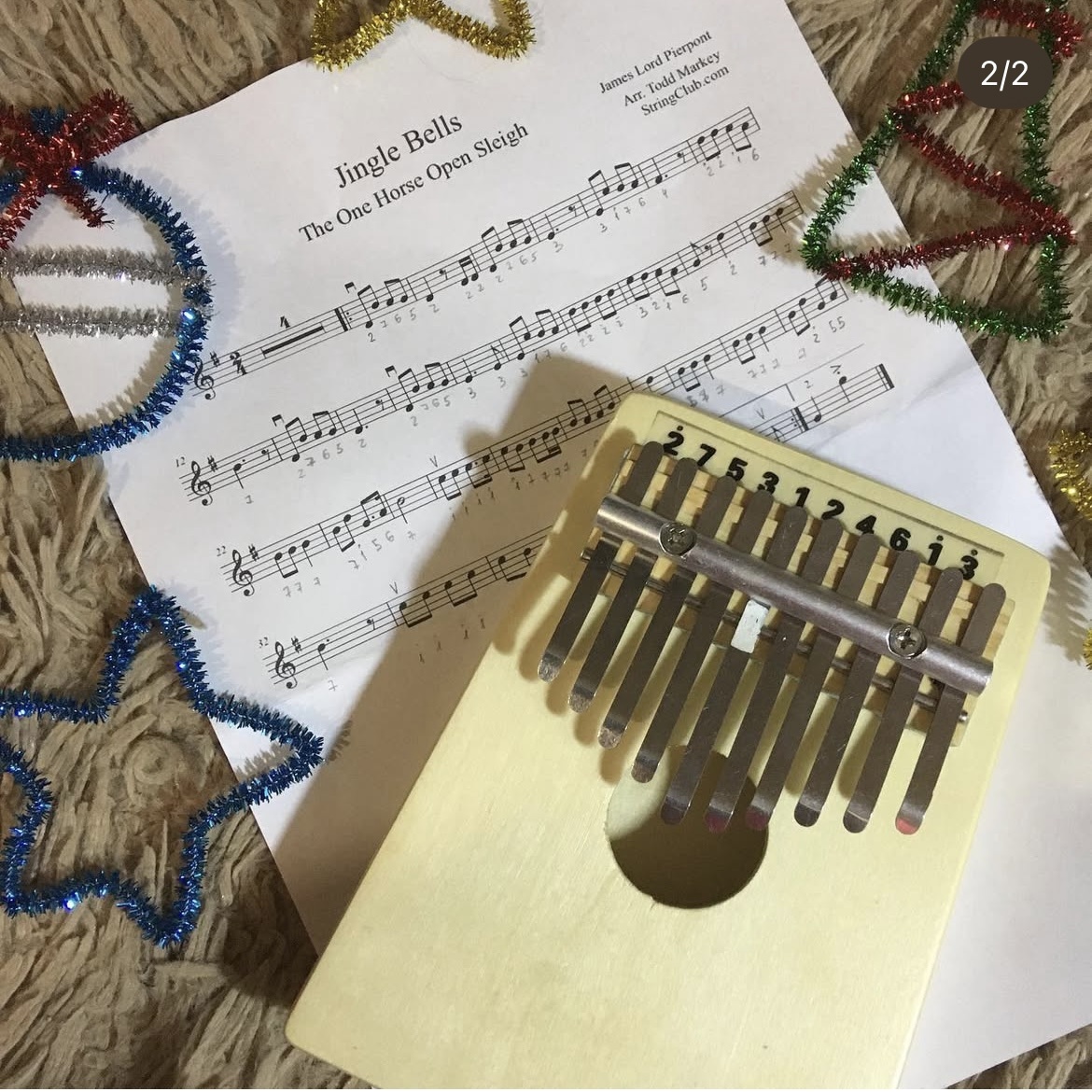 Моя первая калимба 