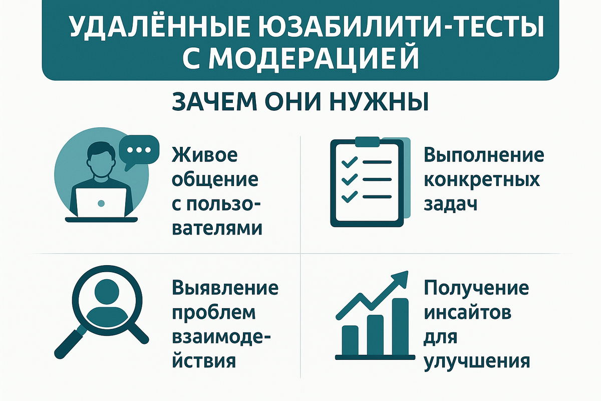 Основные подходы удаленного тестирования в UX-исследовании.