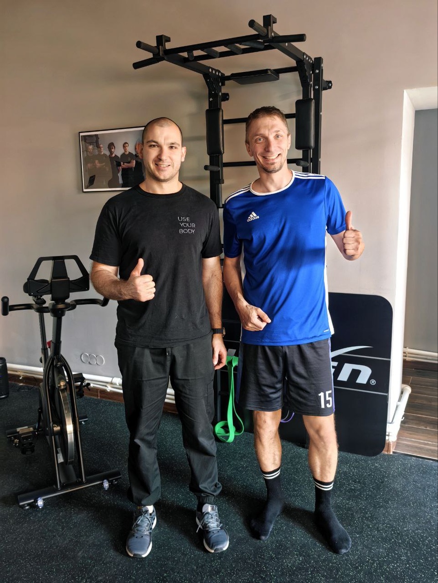 Завершил программу реабилитации в Use Your Body