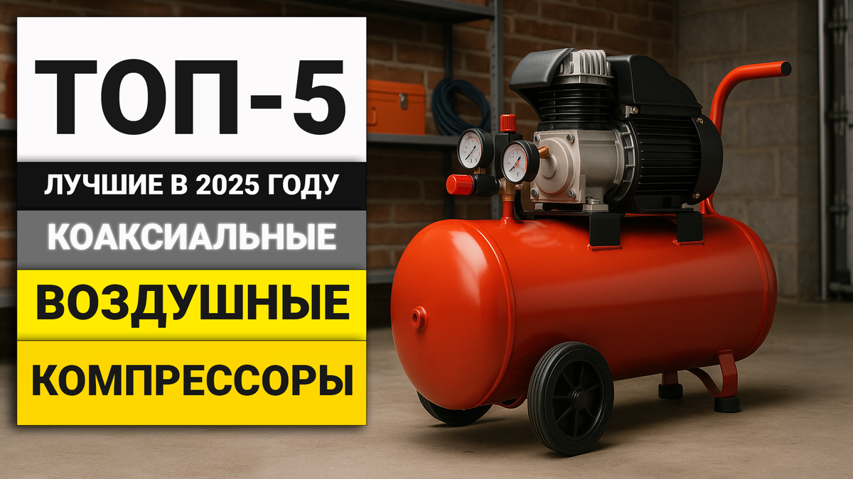 Лучшие воздушные компрессоры с прямым приводом | ТОП-5 в 2025 году