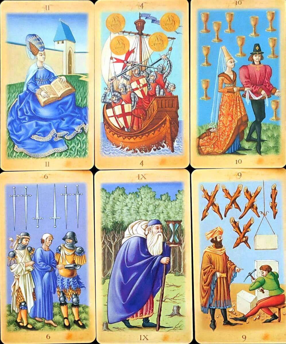 ДЛЯ РАСКЛАДА ЛЬВАМ ВЫБРАЛА ТАРО СРЕДНЕВЕКОВЬЯ