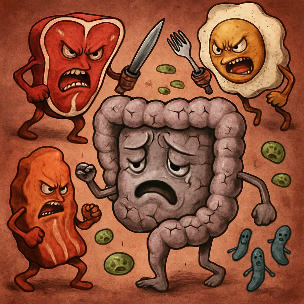 не заставялй страджать кишечник