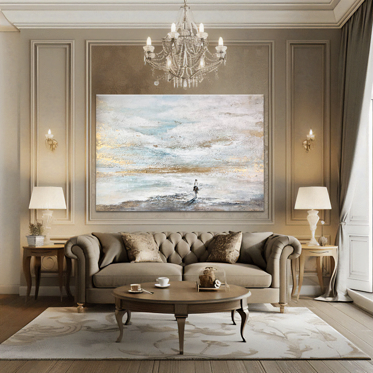 Картина в гостиной