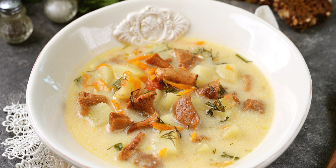 Суп с настоящим лесным вкусом: густой, сливочный и такой вкусный