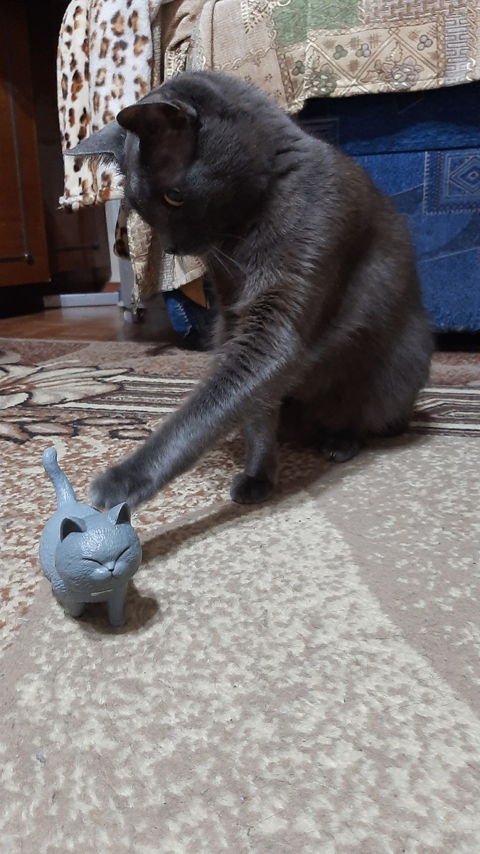 С маленькой копией себя