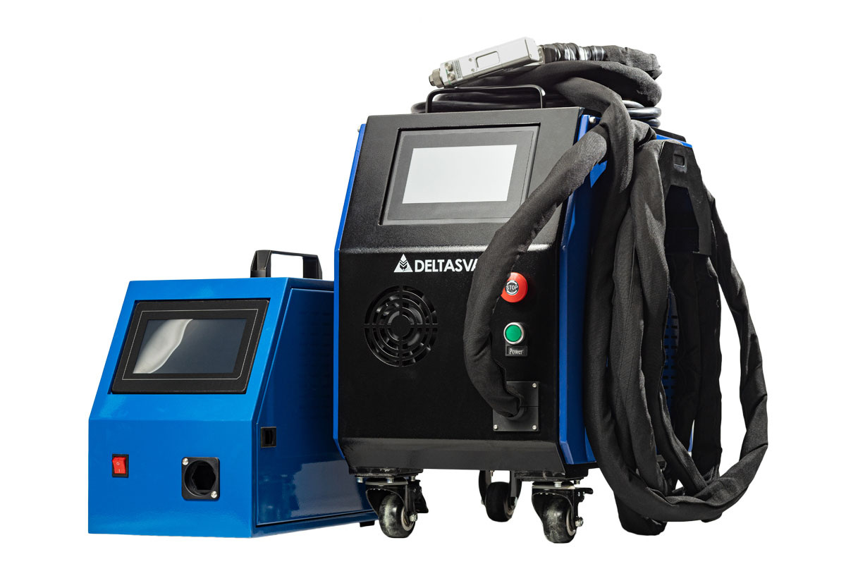 DS-АW1500 — Аппарат лазерной сварки с воздушным охлаждением 4-в-1. ©  https://deltasvar.ru/product/lazernaya-svarka-i-chistka/apparaty-dlya-ruchnoy-lazernoy-svarki-i-rezki/ds-aw1500/