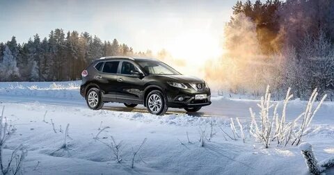 X-Trail уверенно держал дорогу