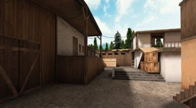    Один из спавнов на карте