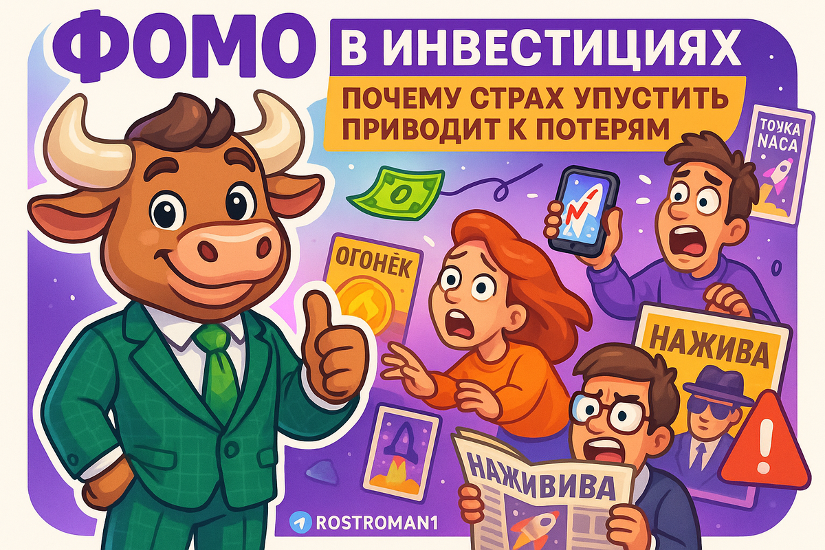    FOMO в трейдинге: как толпа ведет к убыткам и какой секрет делают успешные инвесторы РоСТ | Роман о Системном Трейдинге
