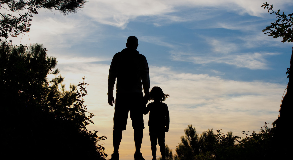 Отец и дочь. Интернет. Авторство неизвестно