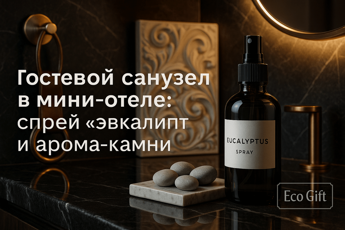    Гостевой санузел: как создать атмосферу чистоты с эвкалиптом Марина Погодина