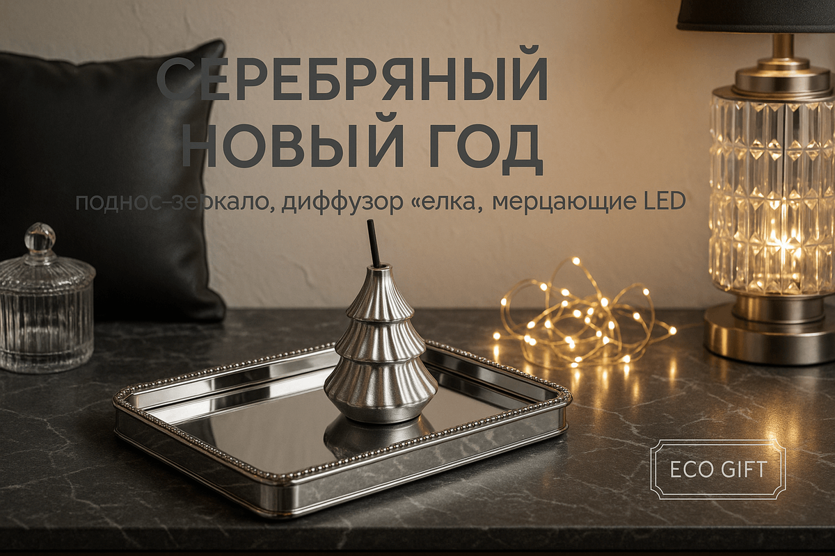    Секреты серебряного нового года: как создать уют с LED и диффузором Марина Погодина