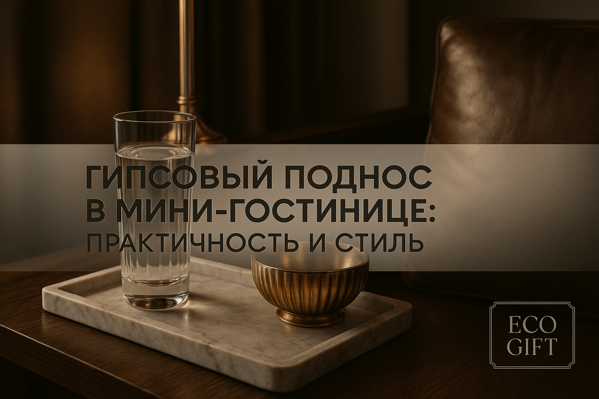    Гипсовый поднос для мини-гостиницы: стильный декор 2025 года Марина Погодина