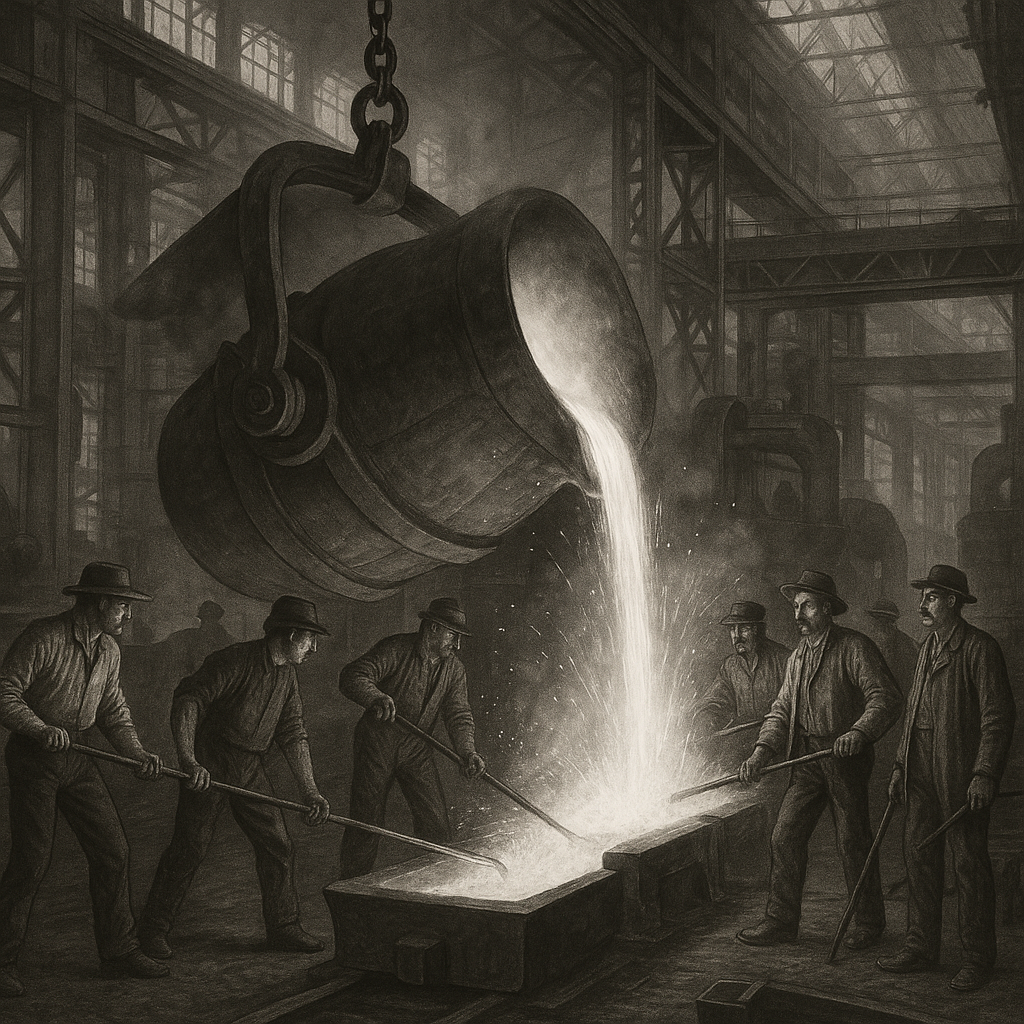 Бессемеровский процесс - стальная революция XIX века