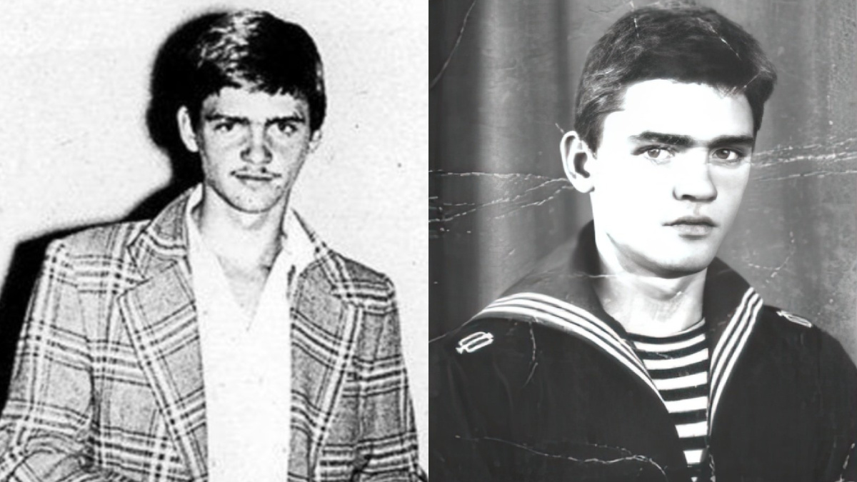 Игорь в юности и на службе