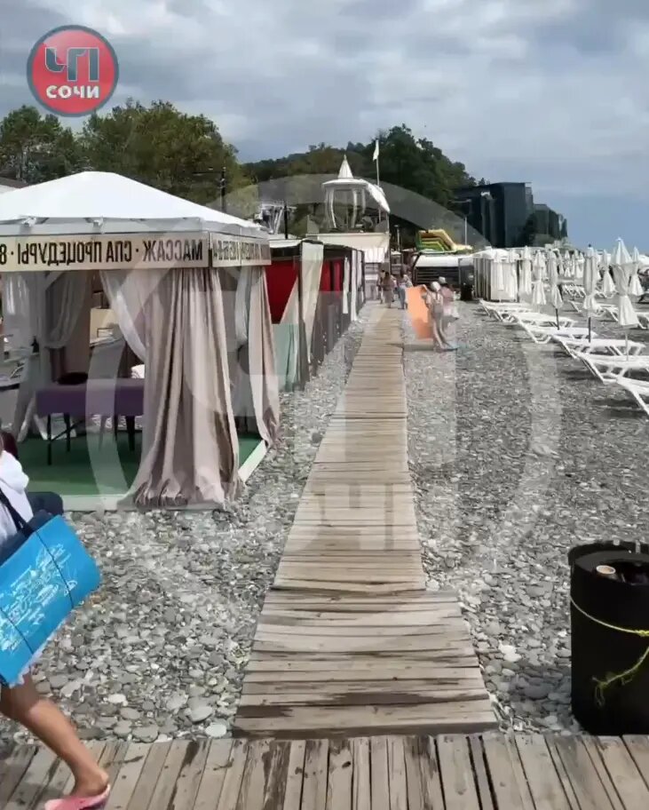    Фото: кадр видео из Telegram-канала «ЧП Сочи»