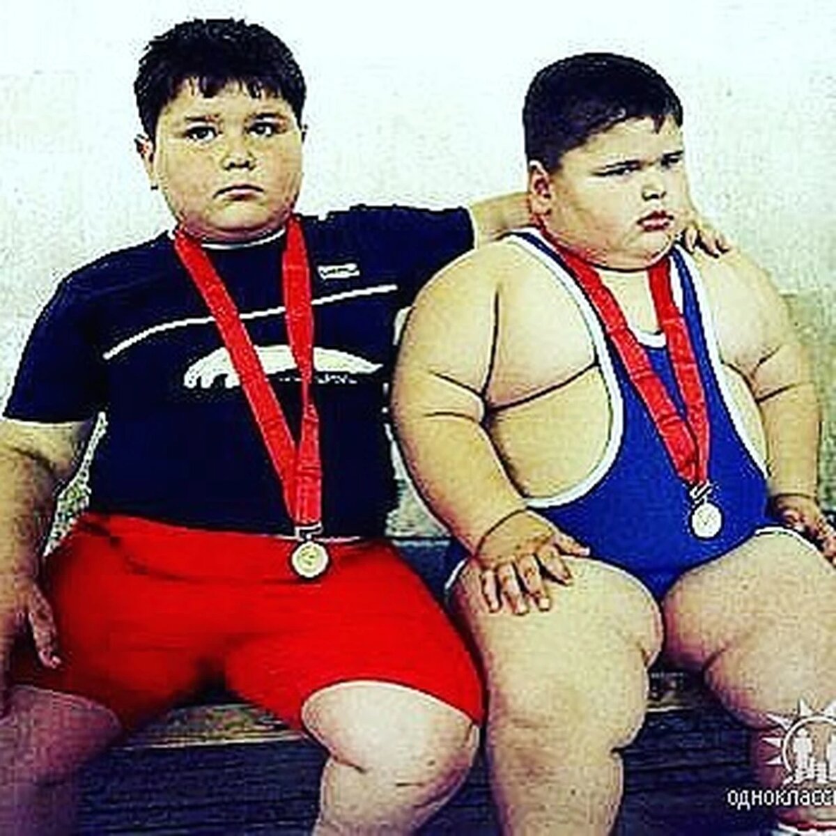 Джамбулат всегда был крупным ребенком