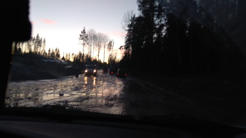 Граница Карелии и Ленинградской области в 2019 году