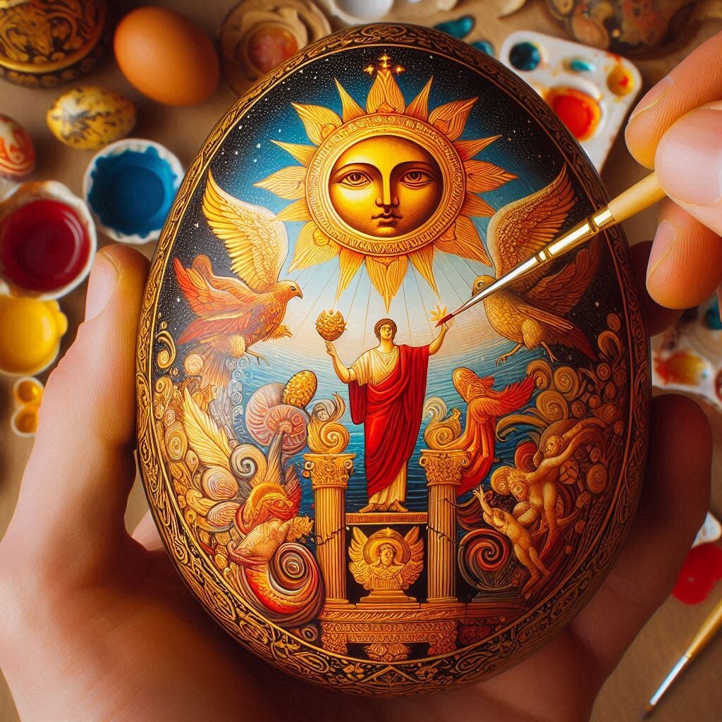 Символика окрашенного яйца и возрождение традиций в эпоху Рима