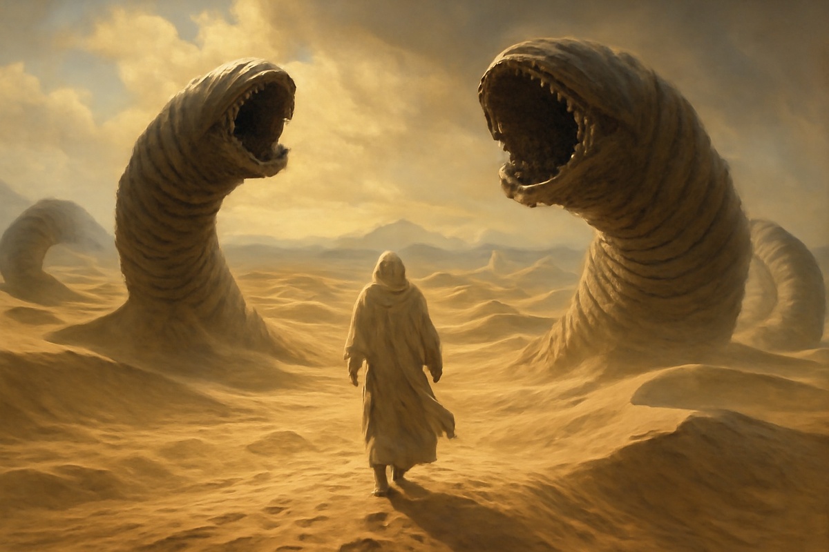 Пустыня Гоби как путь мессии: Оглой-Хорхой и черви из "Дюны"