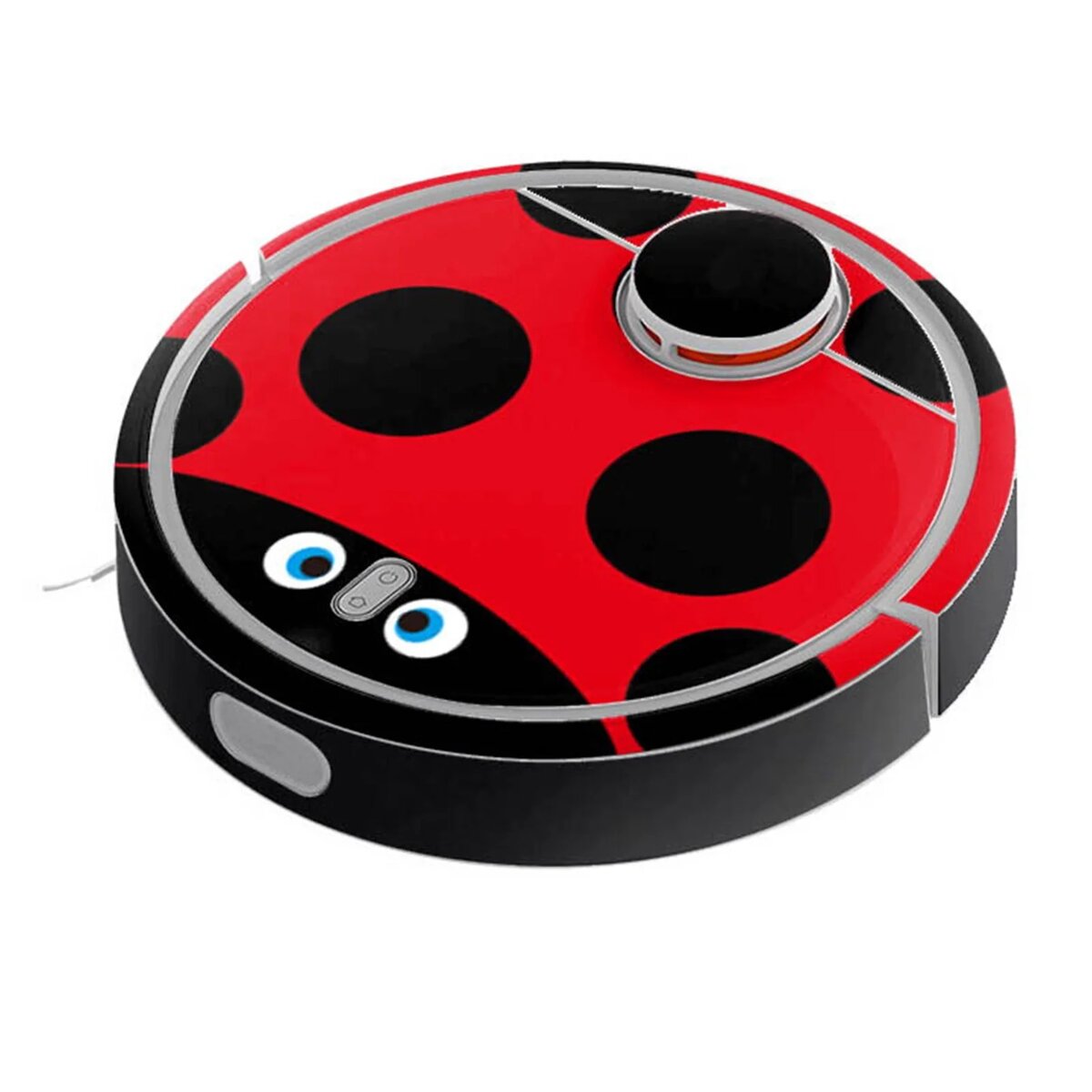 Наклейка на пылесос в виде божьей коровки