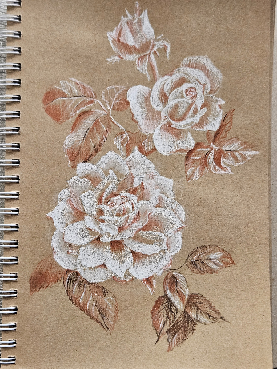 Листья в левой верхней части понравились)