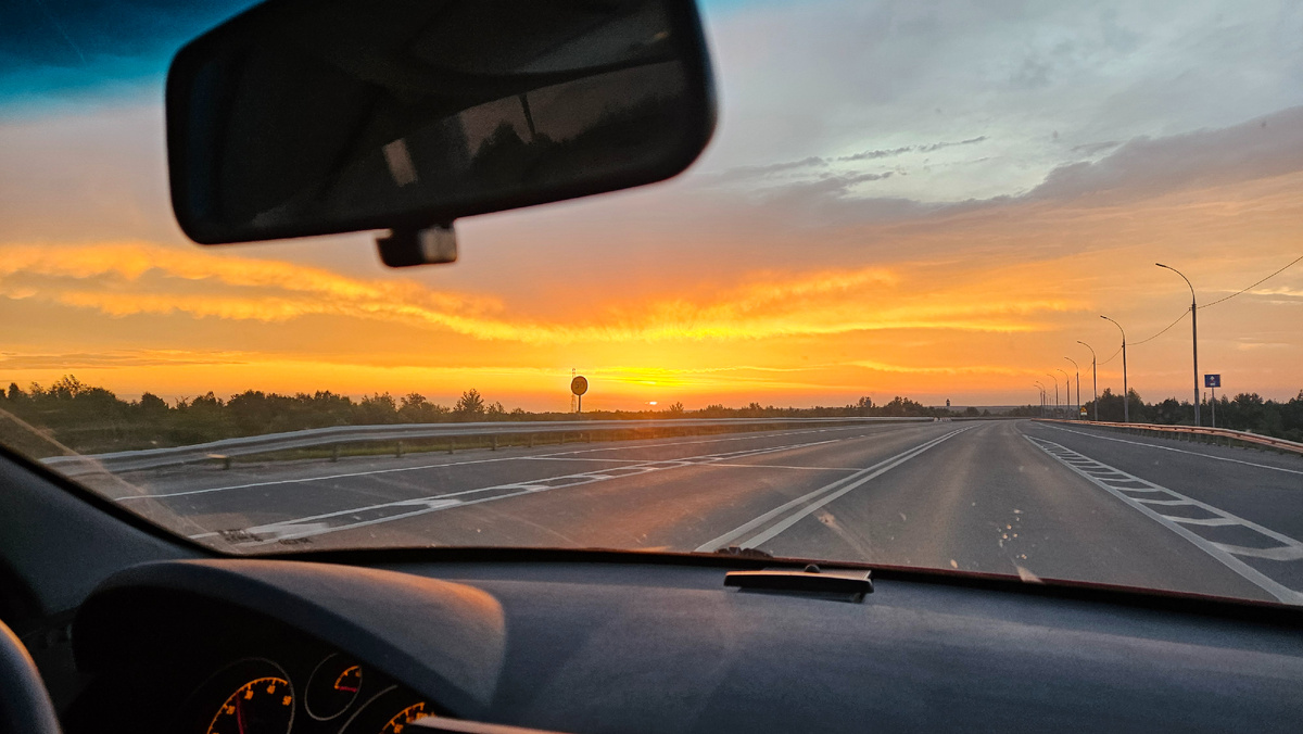 Новосибирск-Кемерово. Потрясающие восходы 