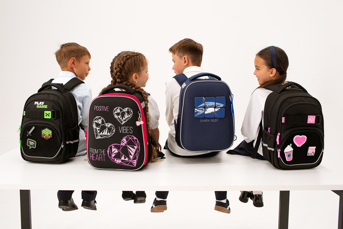 Эргономичные рюкзаки из новой школьной коллекции «Котофей». 