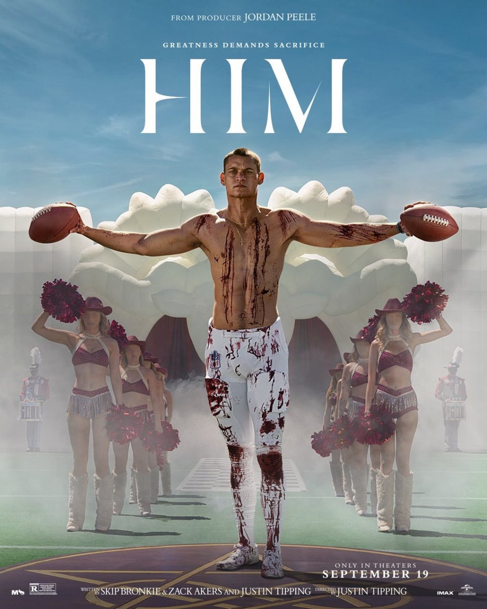    Постеры спортивного хоррора «Он»