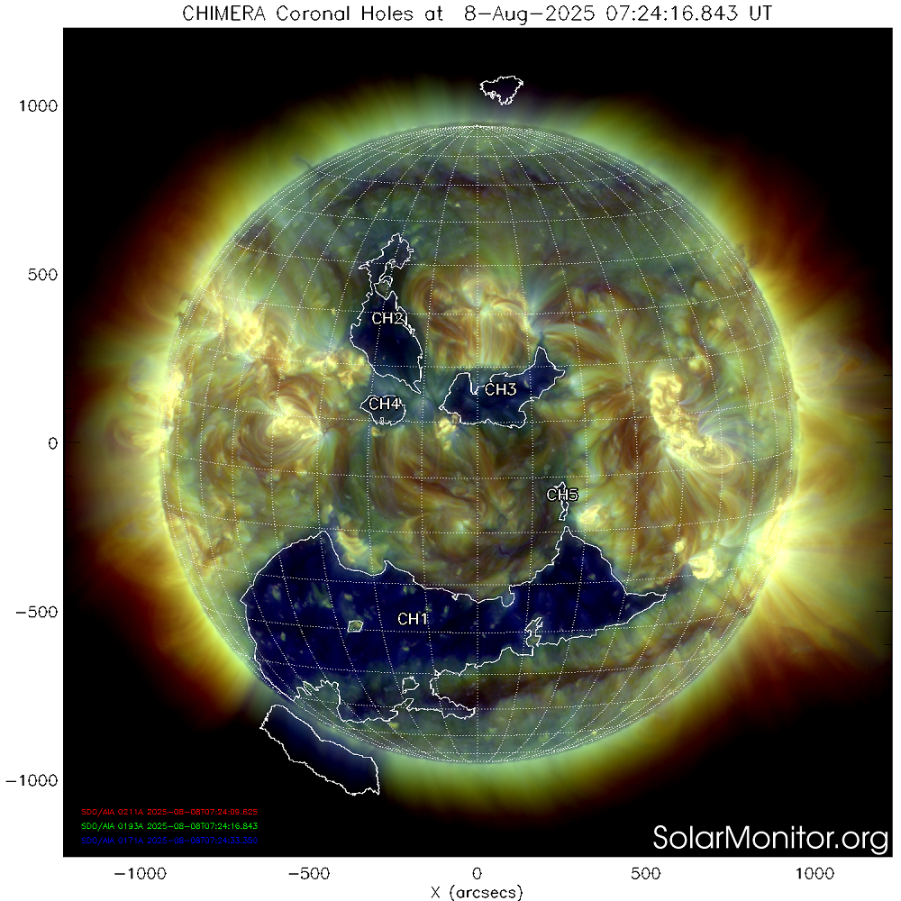 CH это  корональные дыры
