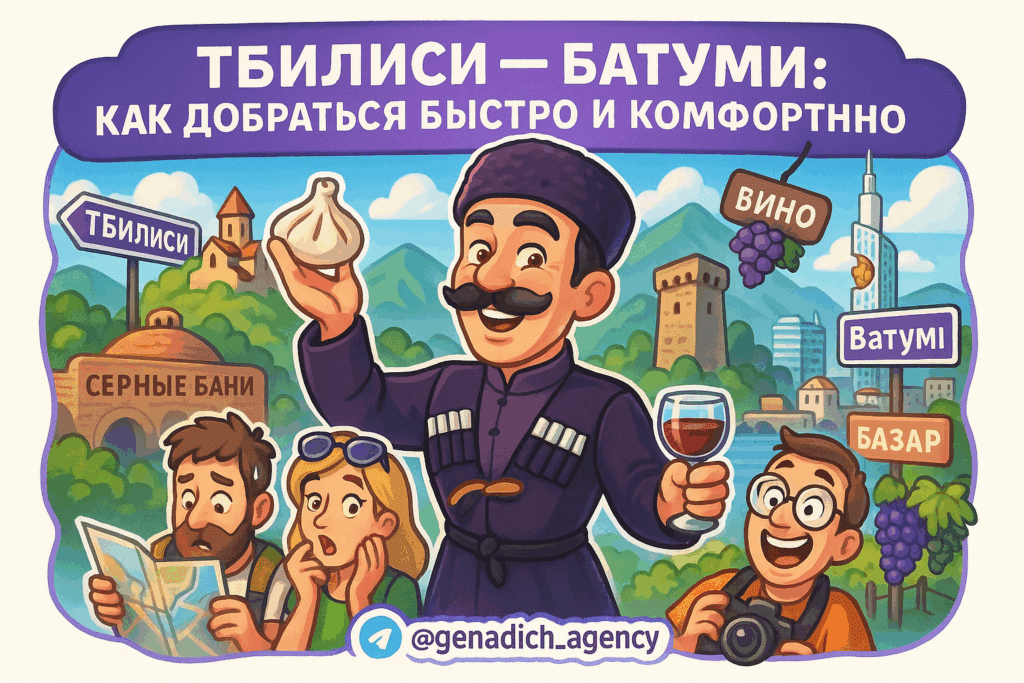    Тбилиси - Батуми: как добраться быстро и комфортно genadich