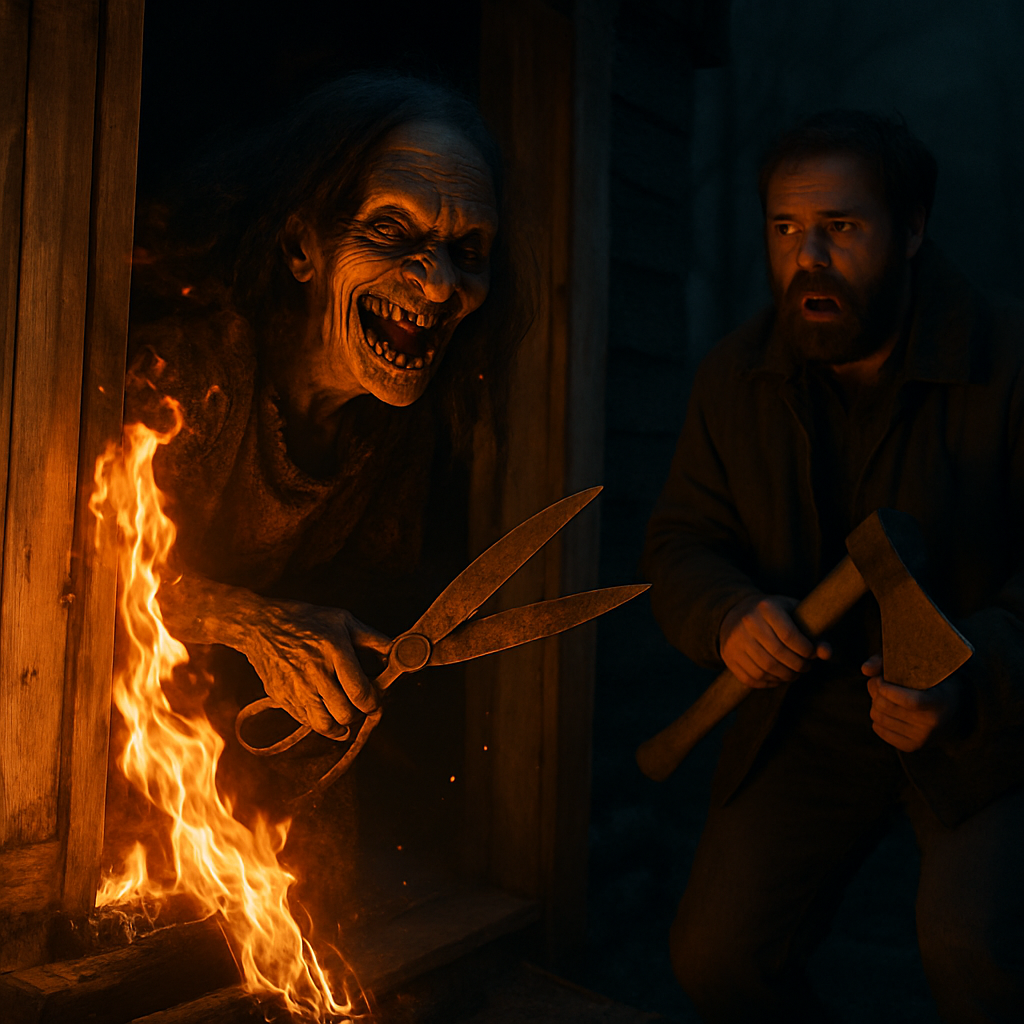 Оно приходило по ночам и состригало волосы у моей жены и дочки. Я решил подкараулить его с топором. Но я не был готов к тому, что выйдет из темноты, и к той битве за жизнь, которая развернулась в моём собственном доме.